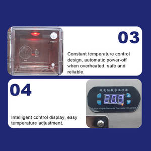 Gran oferta, jaula veterinaria Icu, aislamiento <span class=keywords><strong>Canil</strong></span>, cámara calentada por oxígeno, bancos de jaulas de calefacción infrarroja <span class=keywords><strong>para</strong></span> clínicas veterinarias - Product Image 5