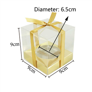 Bán Buôn Chất Lượng Cao Duy Nhất <span class=keywords><strong>Cupcake</strong></span> Rõ Ràng Hộp Nhựa Bao Bì Đám Cưới <span class=keywords><strong>Mini</strong></span> Bánh Cá Nhân Hộp Quà Tặng Với Ribbon - Product Image 6