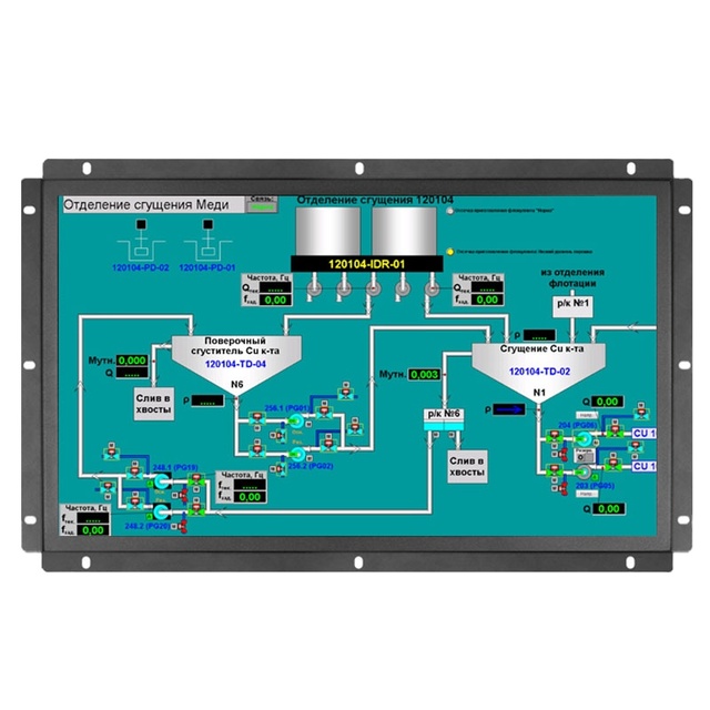 Factory Price  FHD 27 Inch Open Frame 1080p Touch Screen Monitor Industrial Lcd Touch Display With HD-MI VGA BNC USB AV