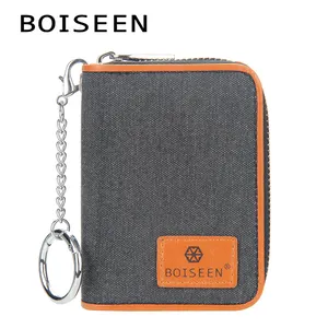 2021 Brand Baellerry men mini coin wallet Korean men keychain mini card holder short wallet men