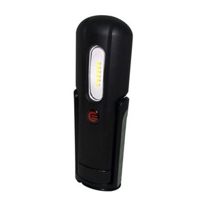 Lampe de travail LED Elwis, batterie rechargeable, noire, portable, lumière blanche, 6V, corps en plastique, durée de vie de 30 000 heures - Product Image 2