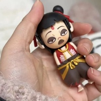Porte-clés surprise Nezha Change Face en PVC, personnage de dessin animé, vente en gros pour enfants unisexe