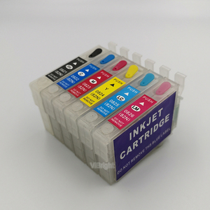 T0821N-6 ricaricabile vuota compatibile per cartuccia d'inchiostro per Epson - Product Image 3