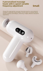 RS Nouveauté <span class=keywords><strong>Pistolet</strong></span> de <span class=keywords><strong>massage</strong></span> musculaire profond portable électrique pour le visage et le corps, mini <span class=keywords><strong>pistolet</strong></span> de <span class=keywords><strong>massage</strong></span> à vibrations avec une puissance élevée - Product Image 3