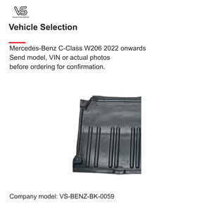 Panel inferior trasero para Mercedes-Benz Clase C W206 a partir de 2022 - Product Image 2