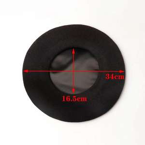 <span class=keywords><strong>Boina</strong></span> de lana de tamaño extra grande, <span class=keywords><strong>Boina</strong></span> española, diámetro de 34cm, <span class=keywords><strong>boina</strong></span> francesa de gran tamaño para hombres, personalización disponible - Product Image 2