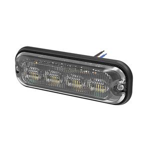 Lumière stroboscopique 12 <span class=keywords><strong>LED</strong></span> 12W, lumière d'avertissement ambre, 19 modes de clignotement, lumière de travail <span class=keywords><strong>LED</strong></span> avec indice d'étanchéité IP69K pour camion tout-terrain - Product Image 1