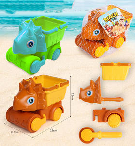Jouet de <span class=keywords><strong>sable</strong></span> extérieur stockage dinosaure voiture ingénierie camion benne <span class=keywords><strong>bac</strong></span> à <span class=keywords><strong>sable</strong></span> jouer à roue libre amusant jouets de plage - Product Image 3