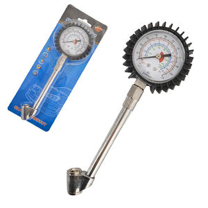 Manómetro de Presión de Neumáticos Profesional de Mano - Dial Analógico con Vástago Metálico para Conexión Directa a la Válvula - Product Image 2