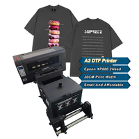 Impresora Industrial LETOP para Impresión Digital A3, Plotter de Inyección de Tinta DTF, Impresora de Sublimación para Camisetas