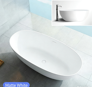 Baignoires d'angle en acrylique gain de place 1500 mm, design compact avec rangement intégré et base antidérapante - Product Image 2