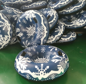 Traîneau <span class=keywords><strong>gonflable</strong></span> résistant fait sur commande durable de neige/traîneau de tube avec des poignées pour des adultes et des enfants - Product Image 4