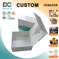 Großhandel Benutzerdefinierte Logo Magnetische Geschenkbox, Karton Kosmetik-Aufbewahrungs- und Gesichtsmasken-Verpackungsbox