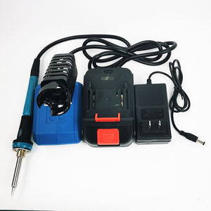 Station de Soudage <span class=keywords><strong>sans</strong></span> <span class=keywords><strong>Fil</strong></span> 60W 936, Fonctionnant sur Batterie 20V Li-ion Rechargeable - Product Image 4