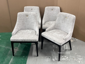 Promotion Nouveaux Produits Updecors : Chaise de Salle à Manger Nordique Simple pour 1 Personne, Chaise Longue d'Hôtel - Product Image 3