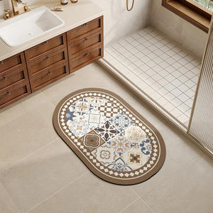 <span class=keywords><strong>Tapis</strong></span> <span class=keywords><strong>de</strong></span> salle <span class=keywords><strong>de</strong></span> bain <span class=keywords><strong>de</strong></span> style nordique <span class=keywords><strong>haut</strong></span> <span class=keywords><strong>de</strong></span> <span class=keywords><strong>gamme</strong></span> moderne et durable, 10 mm d'épaisseur, résistant à l'usure, antidérapant, design vintage, absorbant - Product Image 2