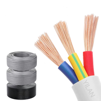 Câble souple en cuivre à 3 conducteurs, usage industriel et maritime, 0,5-16 mm, 10-22 AWG, H07RN-F, H05RN-F, RVV, IP65, 300V-1000V