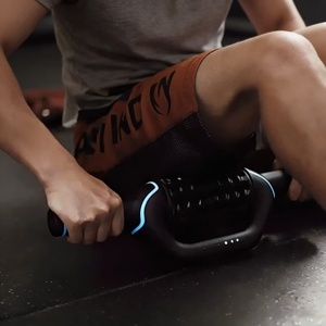 Rouleau de massage électrique portatif pour le corps, masseur d'entraînement pratique pour soulager les douleurs au dos, aux jambes et aux pieds et détendre les muscles raides - Product Image 5