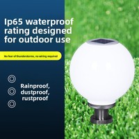 Lampe solaire d'extérieur de style européen en forme de lune, IP65, LED lumière blanc chaud, contrôle inductif résidentiel, pour zones rurales