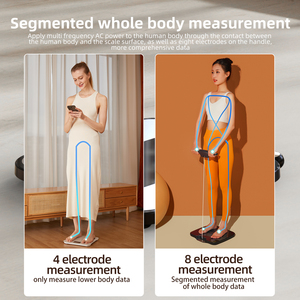Miễn phí OEM ODM thiết kế dành cho người lớn Trọng lượng quy mô cơ thể bioimpedance kỹ thuật số có trọng lượng quy mô thành phần Analyzer phòng tắm quy mô miễn phí pin - Product Image 6