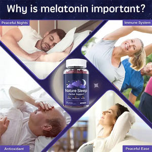 Permen Tidur Melatonin Alami untuk Remaja dan Dewasa Vitamin Relaksasi dalam Bentuk Permen Tidak untuk Bayi Baru Lahir - Product Image 2