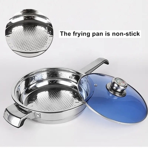 Ensemble <span class=keywords><strong>de</strong></span> Cuisson <span class=keywords><strong>de</strong></span> 50 Pièces en Acier Inoxydable – Casseroles, Marmites et Poêles – Fournisseur B2B International - Product Image 5