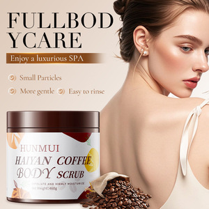HUNMUI Sea Salt Coffee <b>Body</b> <b>Scrub</b> Exfoliating For All Skin Types Full <b>Body</b> Use - Product Image 3