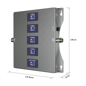 Nuovo Amplificatore di Segnale Aggiornato, Ripetitore di Segnale Cellulare Full Band 700/900/1800/2100/2600MHz, Booster di Rete per Telefoni Cellulari 2G 3G <span class=keywords><strong>4G</strong></span> - Product Image 6