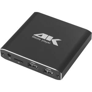 Reproductor multimedia digital ACEMAX 4K Ultra-HD para reproducción automática AV analógica para unidades USB tarjetas Micro-SD HEVC/H.265 - Product Image 3