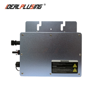Inverter Solar On Grid Tie 120V/230VAC MPPT Tenaga Surya DC Ke Satu Fase Daya Inverter Mikro Monitor dengan WIFI
