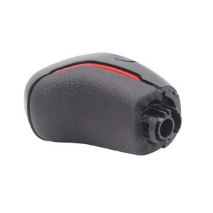 Pommeau de levier de vitesse automatique Toyota Tacoma noir avec bande rouge, design ergonomique pour améliorer l'intérieur de la voiture - Product Image 3