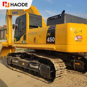 Excavatrice d'occasion Komatsu PC450-8 450 PC450 de 45 tonnes, modèle 2018, grande machine avec pompe hydraulique, PLC et composants essentiels (roulements) à vendre - Product Image 2