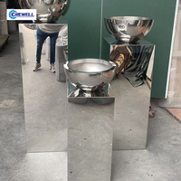 Vase de sol Art Déco en acier inoxydable de haute qualité avec placage PVD pour la décoration de mariage, de jardin, commerciale ou résidentielle