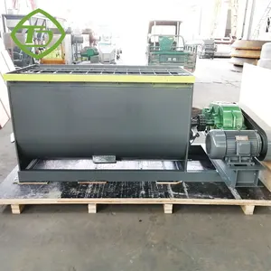 50,000 Ton/Jaar Nieuw Type Horizontale Koeienmest Mengen Compost Mixer Turner Machine