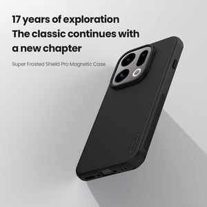 เคสโทรศัพท์แม่เหล็ก Nillkin Super Frosted <span class=keywords><strong>Pro</strong></span> สำหรับ OPPO <span class=keywords><strong>Find</strong></span> X9 <span class=keywords><strong>Pro</strong></span> / <span class=keywords><strong>X7</strong></span> / X8 Ultra, กรอบ TPU นิ่มพร้อมฝาหลังแข็งแบบด้าน - Product Image 2