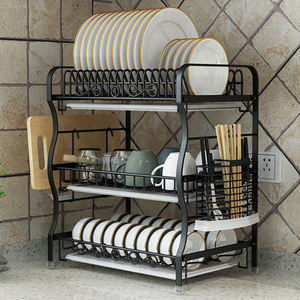 Escurridor de platos de pared Original nuevo, escurridor de platos de cocina independiente, escurridor de vajilla - Product Image 3