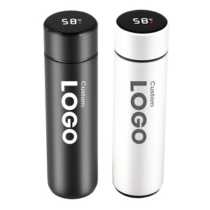 Bouteille d'eau intelligente isotherme en acier inoxydable 2026 avec couvercle personnalisé et LED pour l'entraînement, isolation thermique de 6 à 12 heures - Product Image 2