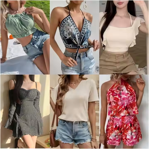 Vestidos y Blusas de Verano Nuevos para Mujer, Ropa de Marca al por Mayor, Pacas de Ropa Usada - Product Image 5