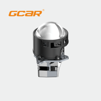 GCAR Phare Bi-LED R1 Ultra 3 pouces 85W Haute Puissance Lumière Blanche Pure 6000K Lentille Projecteur Universel pour Éclairage Extérieur Automobile