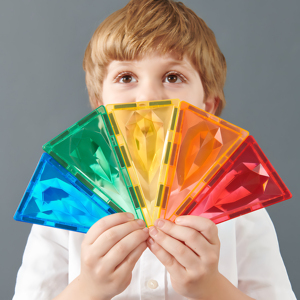 Giocattoli Magnetici Colorati per Bambini a Prezzo Conveniente, Blocchi Magnetici da Costruzione, Piastrelle Magnetiche per Bambini - Product Image 1