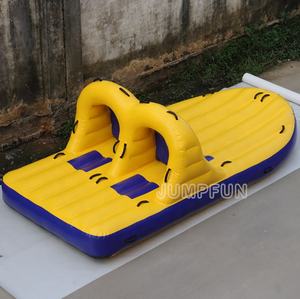 4 personnes Sports nautiques Ski nautique gonflable 2020 hotest Adultes air gonflés tube remorquable volant sur l'eau - Product Image 1