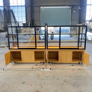 Vitrina Exhibidora <span class=keywords><strong>de</strong></span> Panadería con Logotipo Personalizado, <span class=keywords><strong>de</strong></span> 3 Niveles, <span class=keywords><strong>de</strong></span> Vidrio, Mostrador <span class=keywords><strong>de</strong></span> Almacenamiento, Exhibidor <span class=keywords><strong>de</strong></span> Alimentos <span class=keywords><strong>para</strong></span> Pasteles, Donuts y Tartas - Product Image 6
