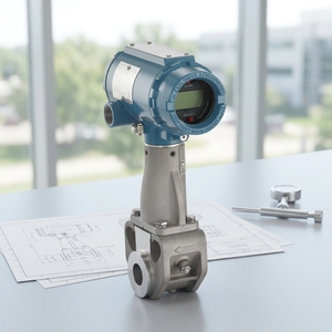 Débitmètre réducteur 8800D, sans modification de la disposition des tuyauteries, remplacement direct pour les compteurs conventionnels - Product Image 2