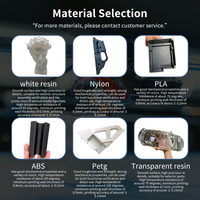 Servicio de Modelado 3D, Resina para Impresión 3D, Procesamiento de Prototipos de Plástico SLA/SLS, Fabricación Personalizada, Servicio de Impresión 3D