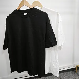 quality t shirt streetquality t shirt supplier custom street hipster wear boxy fit puff print logo oversized tshirt for men