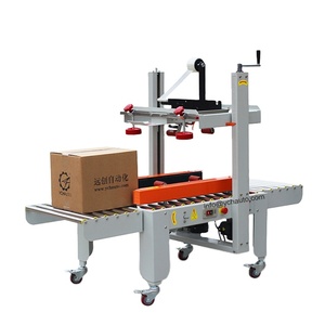 Selladora de Cajas Manual Ajustable de Entrega Rápida 2025 con Correas Laterales <span class=keywords><strong>para</strong></span> Línea de Empaquetado de Cajas Pequeñas - Product Image 1