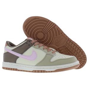 Zapatillas Nike Dunk Low Gs para Niño, Color Caqui Desierto y Rosa Espuma, para Skateboarding - Product Image 4