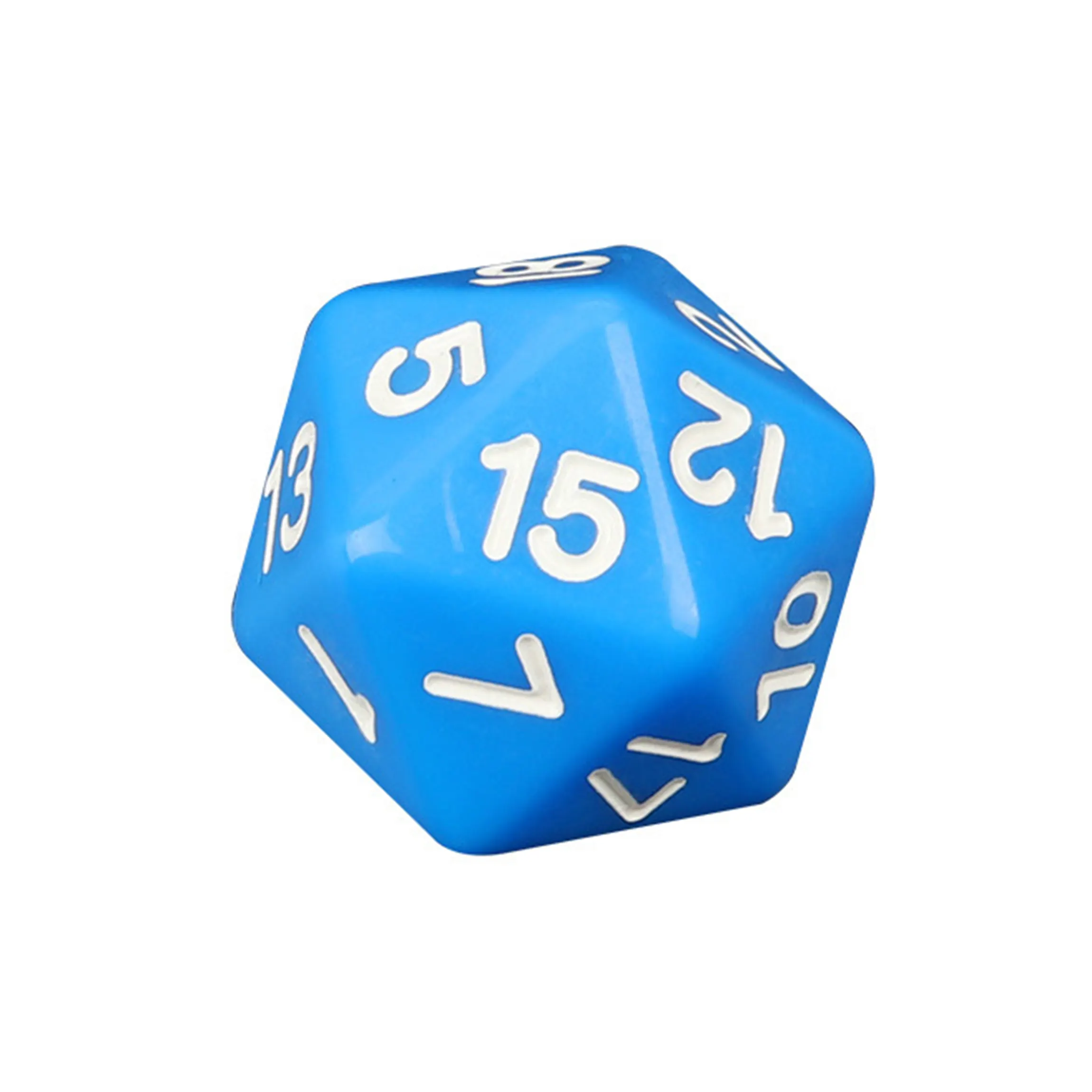Cheap Bulk Wholesale Custom Family Party Mini Acrylic Game 20 Sided D20 Polyhedral Dice with Numbers
