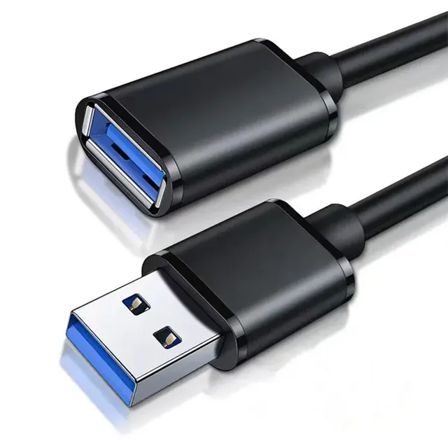 USB3.0 Extension Cable 5Gbps Male Female Extender Fast Data Transfer PVC Camera Computer Keyboard TV Hard Drive Laptop Scanner