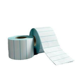 Papier d'étiquettes thermiques Temn 70x20mm rectangulaire blanc auto-adhésif pour étiquettes d'emballage logistique - Product Image 1